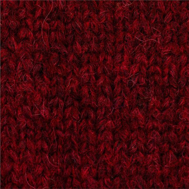 Alpawool® Baby 50 Light HF179 - 6er Set Alpakawolle Weinrot Melange