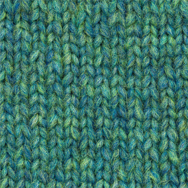 Alpawool® Baby 50 Light HF266 - 6er Set Alpakawolle Blau-Grün Melange