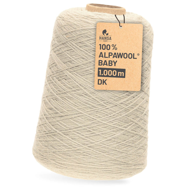 Alpawool® Baby 100 DK CF320 - 500g Alpakawolle Kone Wildsnow