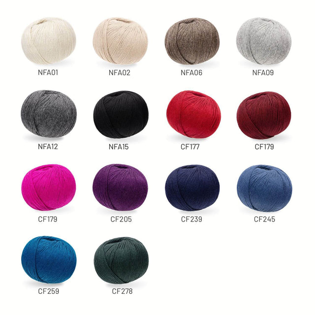 Alpawool® Baby Silk NFA06 - 4x50g Alpakawolle Braun