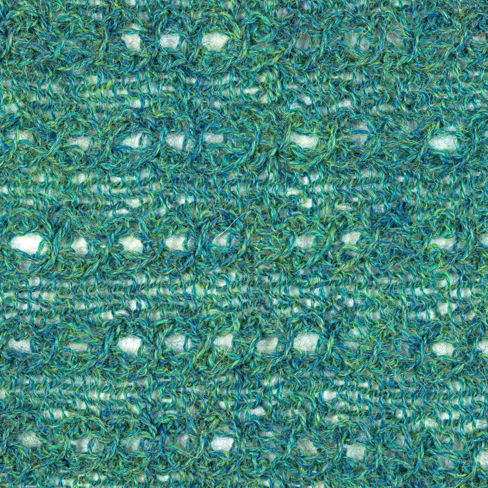 Alpawool® Baby 400 Lace HF266 - 4x50g Alpaca Wool Blue-Green Melange