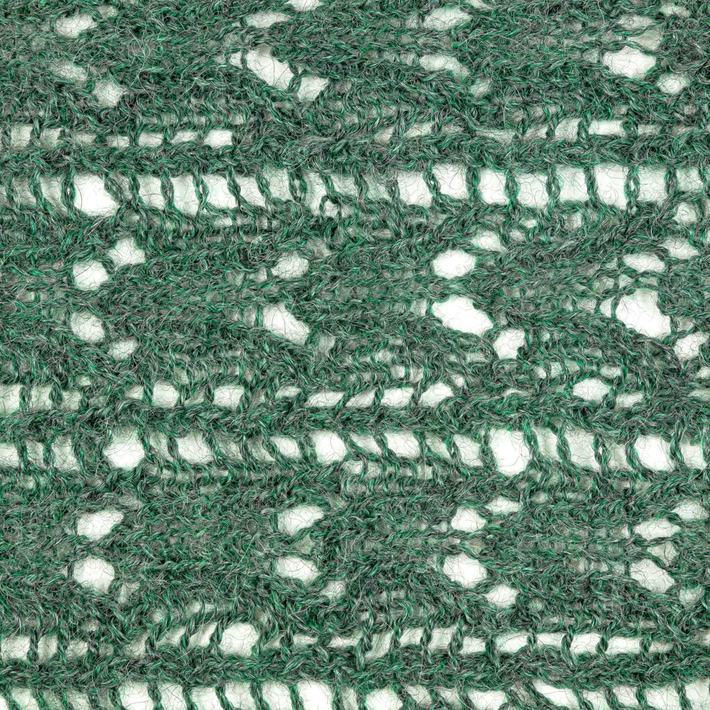 Alpawool® Baby 400 Lace HF275 - 500g Alpaca Wool Cone Emerald Melange