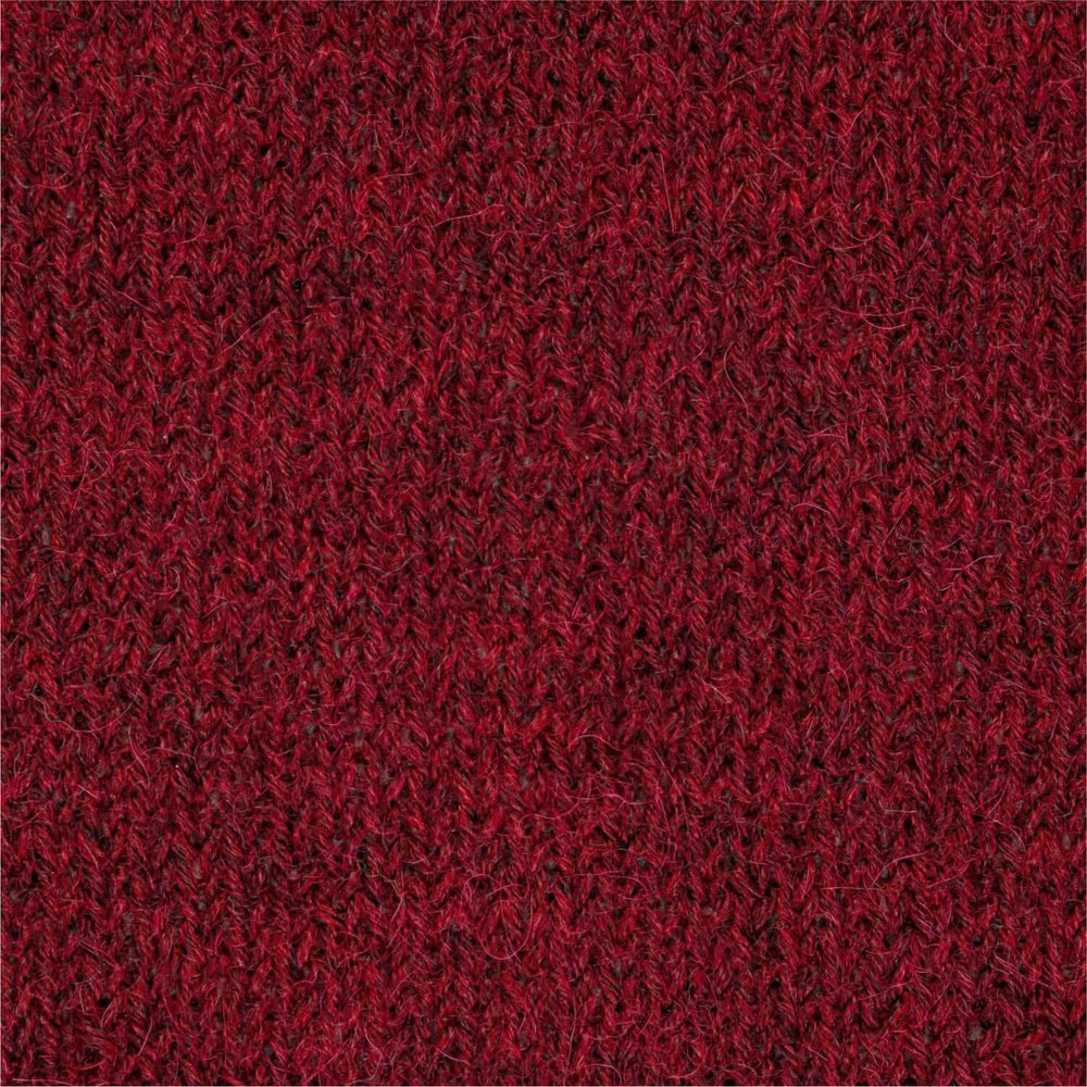 alpacare® Baby Socks washable HF179 - 2x112g alpaca wool wine red melange