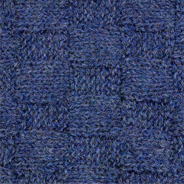 Chaussettes bébé lavables alpacare® HF236 - 2x112g laine d'alpaga bleu foncé chiné