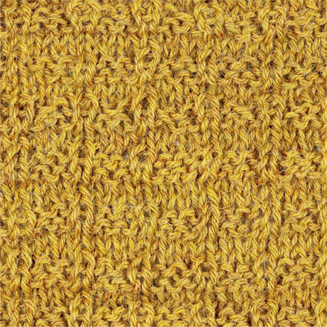 alpacare® Baby Socks washable HF114 - 2x112g alpaca wool mustard yellow melange