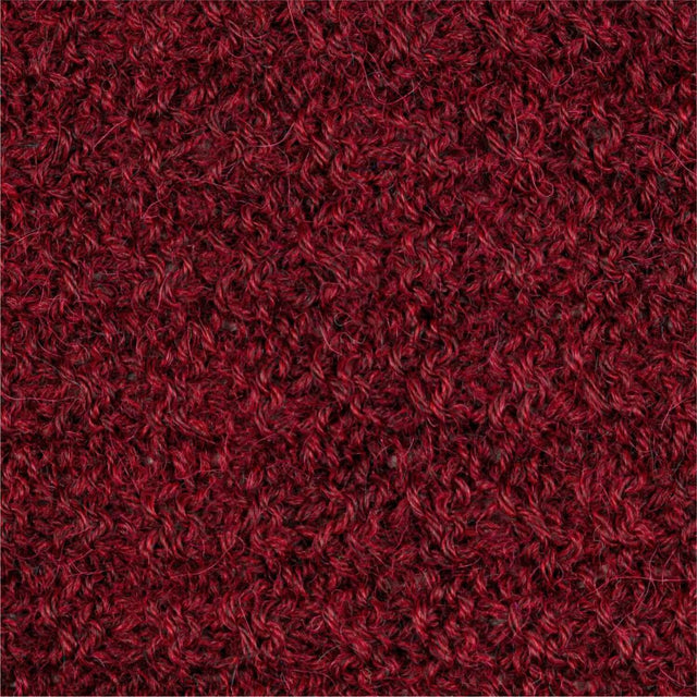 alpacare® Baby Socks waschbar HF179 - 2x112g Alpakawolle Weinrot Melange