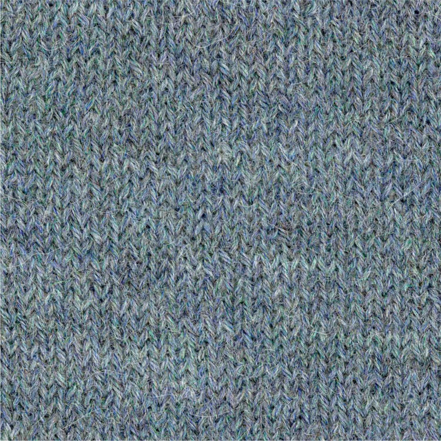 alpacare® Baby Socks waschbar HF243 - 2x112g Alpakawolle Grau-Grün Melange