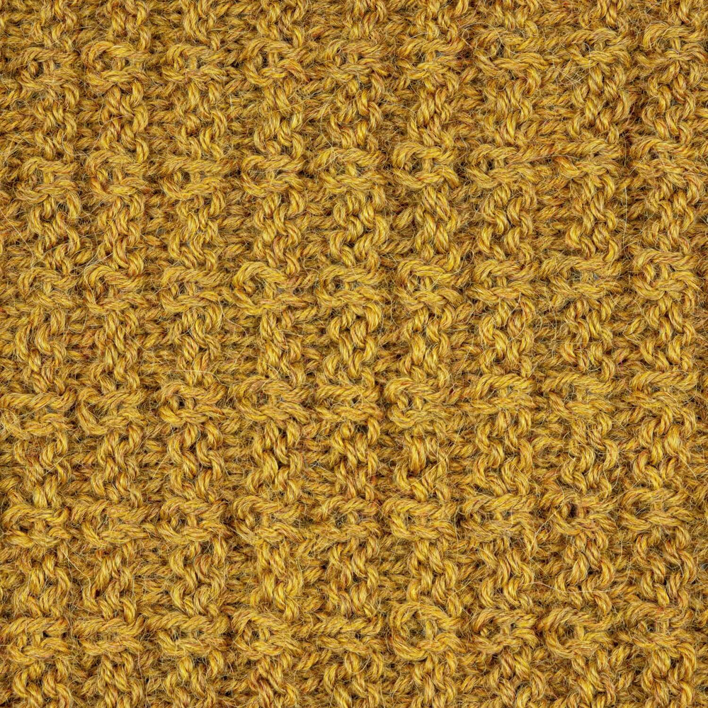 Alpawool® Baby 150 Sport HF114 - 500g laine d'alpaga Kone jaune moutarde mélangée
