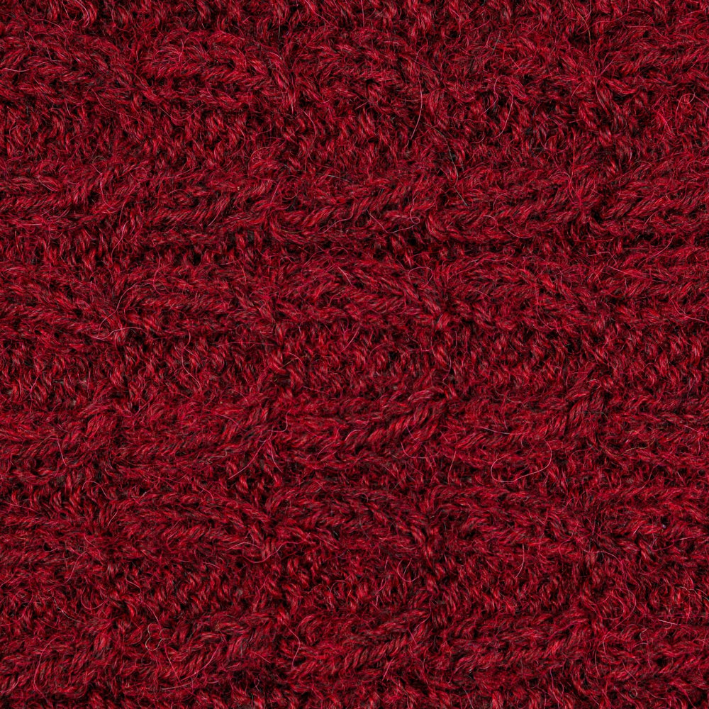 Alpawool® Baby 150 Sport HF179 - 500g laine d'alpaga Kone bordeaux mélange
