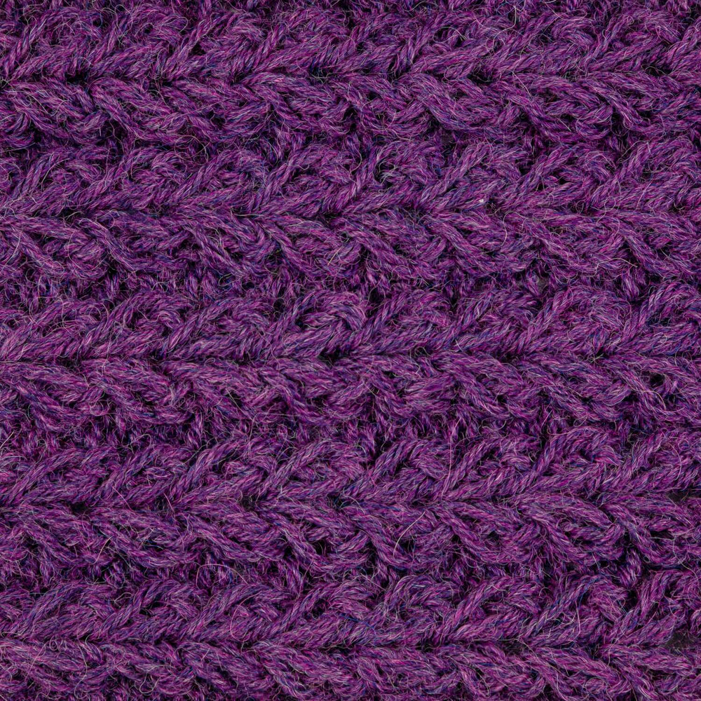 Alpawool® Baby 150 Sport HF204 - 500g Laine d'Alpaga Kone Violet Mélange
