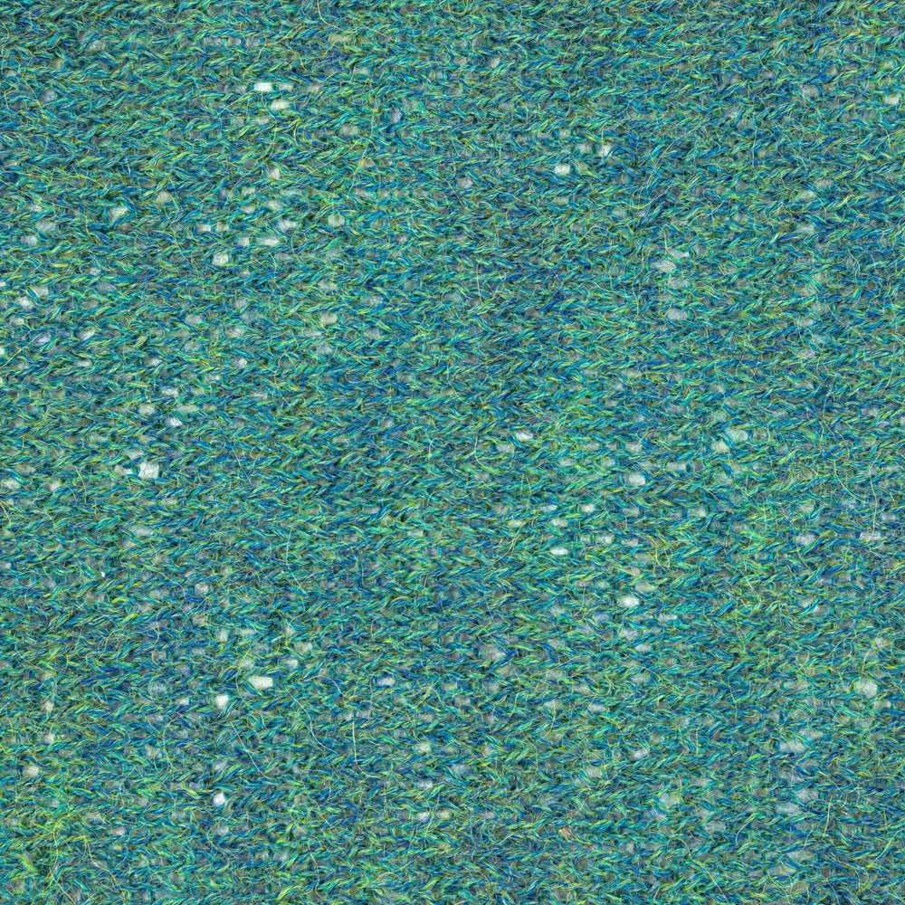 Alpawool® Baby 400 Lace HF266 - 500g Alpaca Wool Cone Blue-Green Melange