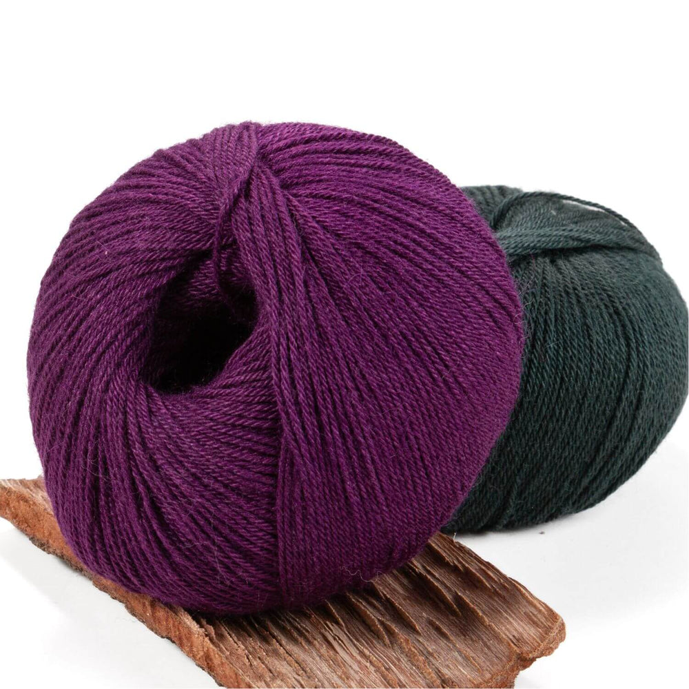 Alpawool® Baby Silk CF205 - 4x50g laine d'alpaga violet