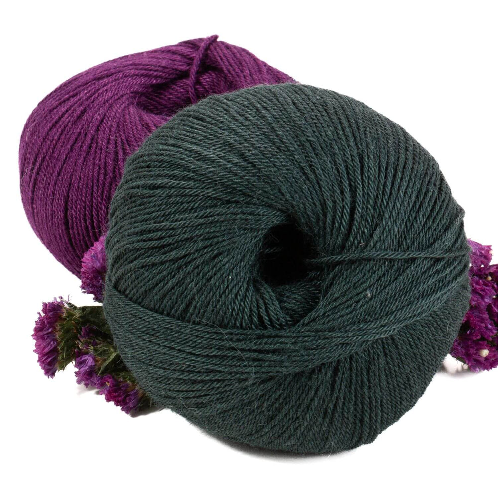 Alpawool® Baby Silk CF278 - 4x50g Alpaca Wool Dark Green