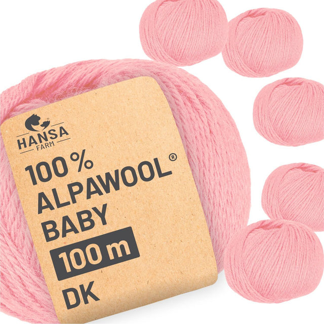 Alpawool® Baby 50 Bulky CF180 - 6x50g Alpakawolle Day Dreamer