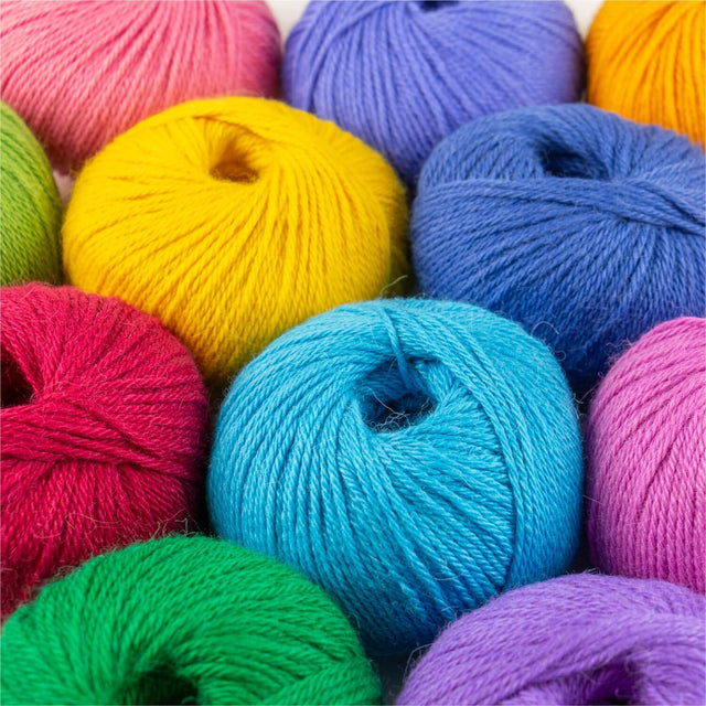 Alpawool® Baby 100 DK CF181 - 6x50g Alpakawolle Rose Bubble