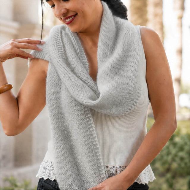 Alpawool® Baby 100 Light NFA09 - 6er Set Alpakawolle Silbergrau