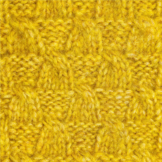 Alpawool® Baby 100 Light HF114 - 6er Set Alpakawolle Senfgelb Melange