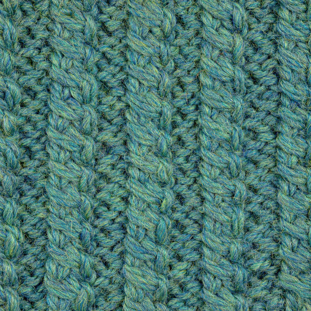 Alpawool® Baby 50 Bulky HF266 - 500g Alpaca Wool Cone Blue-Green Melange