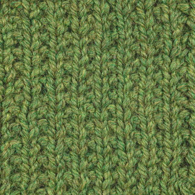Alpawool® Baby 50 Bulky HF285 - 500g Alpaca Wool Cone Medium Green Melange