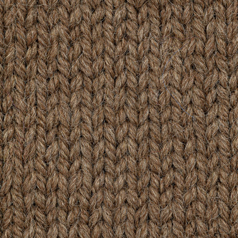 ALPAWOOL® Baby 50 Ensemble de tricot Bonnet Marron NFA06