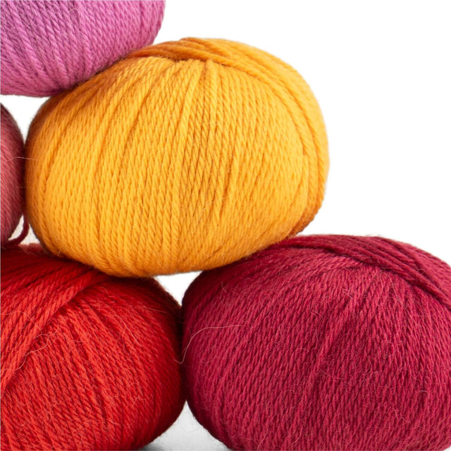 Alpawool® Baby 100 DK CF184 - 6x50g Alpakawolle Flame Red