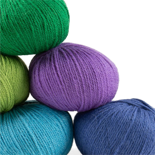 Alpawool® Baby 100 DK CF214 - 6x50g Alpakawolle Violet Bloom