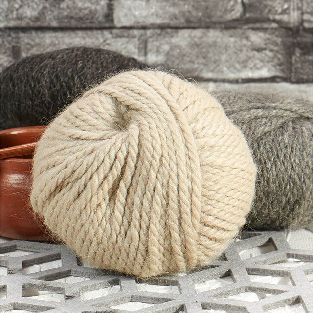 Alpawool® Baby 50 Bulky CF320 - 6x50g Alpaca Wool Wildsnow