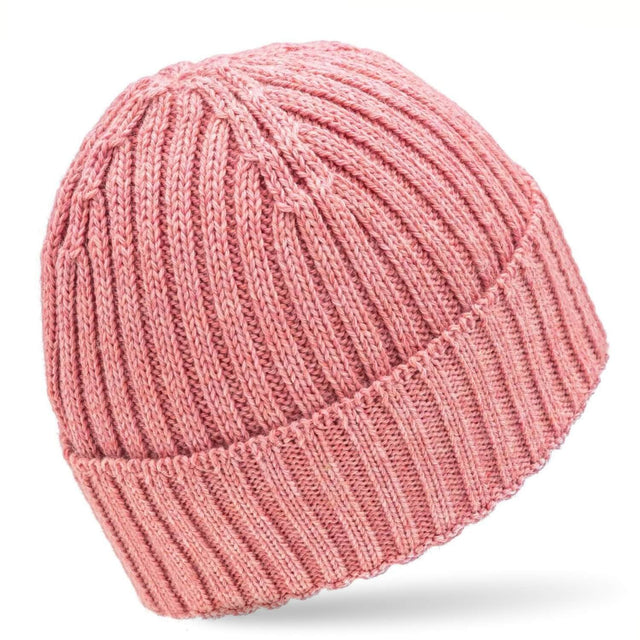 ALPAWOOL® Baby 100 Damen und Herren Mütze Perlrosa heather (HF161)