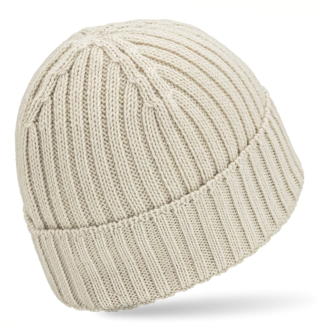 ALPAWOOL® Baby 100 Damen und Herren Mütze Natur Wollweiß (NFA01)