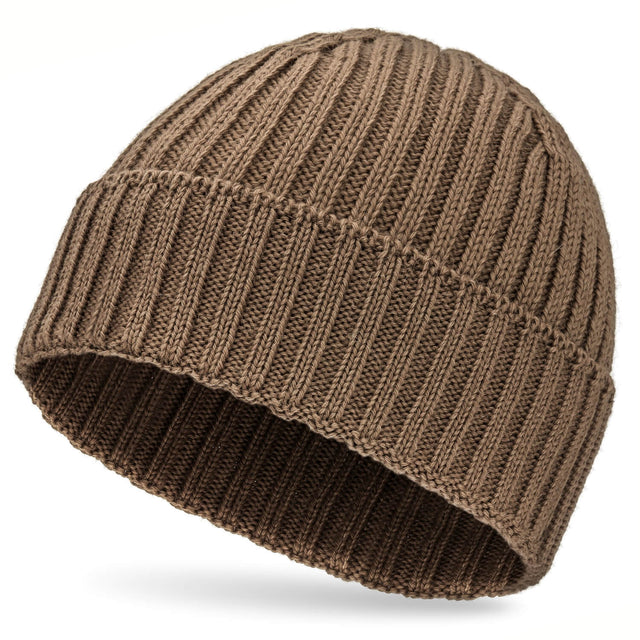 Bonnet cappuccino femme et homme ALPAWOOL® Baby 100 (NFA03)
