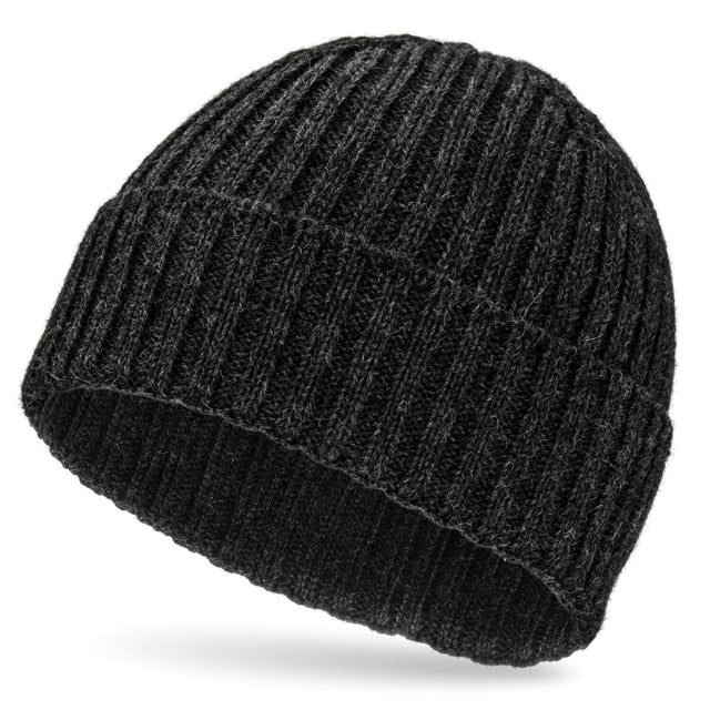 ALPAWOOL® Baby 100 bonnet femme et homme anthracite (NFA14)