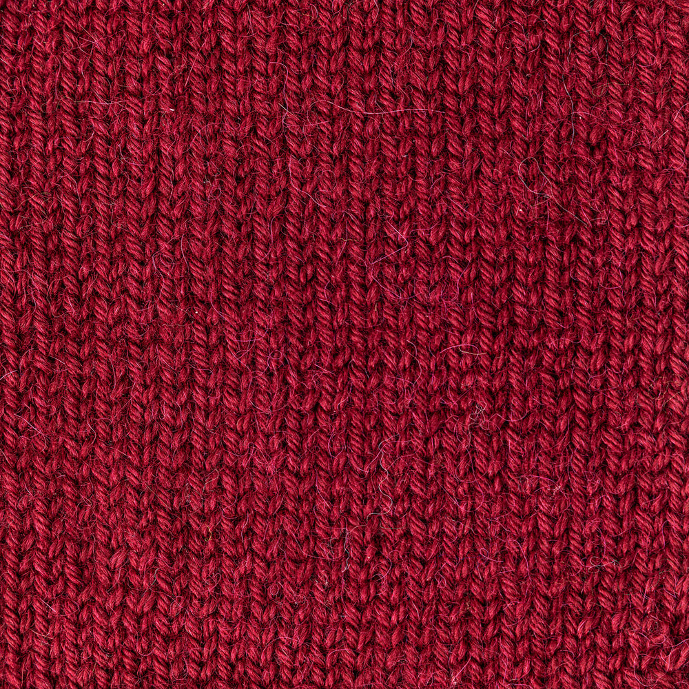 Alpawool® Baby 100 DK CF179 - 500g Alpaca Wool Cone Wine Red