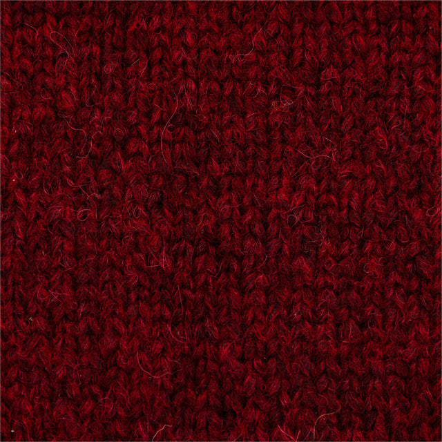 Alpawool® Baby 100 Light HF179 - 6er Set Alpakawolle Weinrot Melange