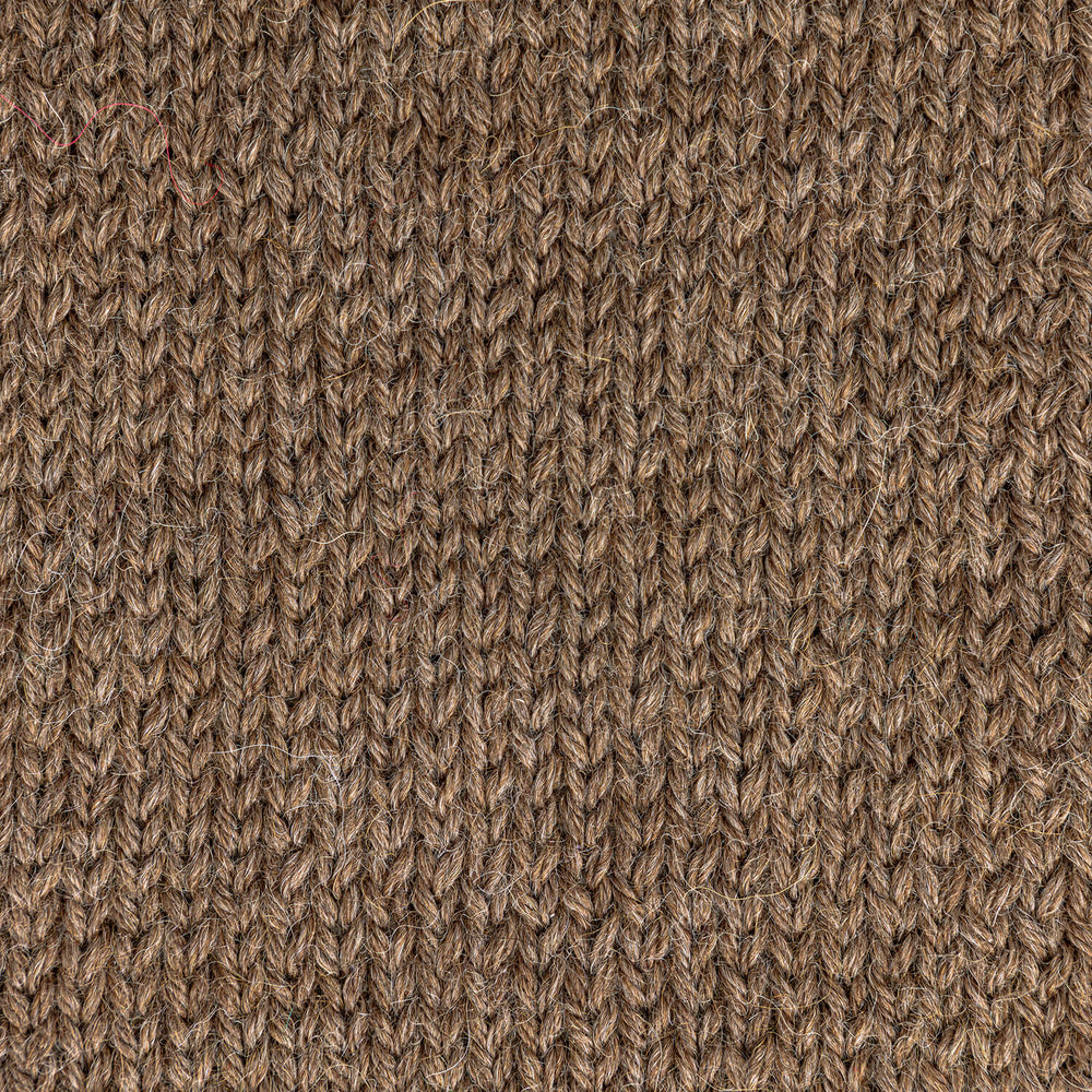 ALPAWOOL® Baby 100 Strick-Set Mütze Braun NFA06