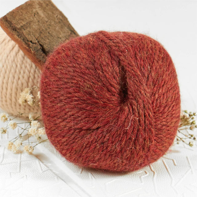 Alpawool® Baby 50 Bulky HF158 - 6x50g Alpaca Wool Autumn Leaves Melange