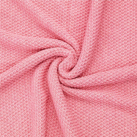 alpacare® couverture bébé 100% laine de bébé alpaga mélange rose perle (HF161)