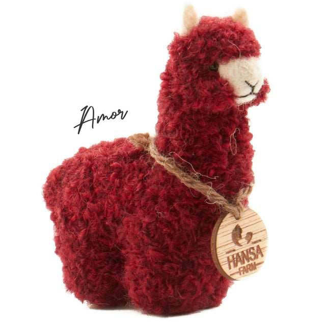 Mini Alpaka Stofftier HF179