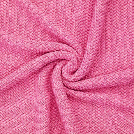 alpacare® couverture pour bébé 100% laine de bébé alpaga mélange crème framboise (HF191)