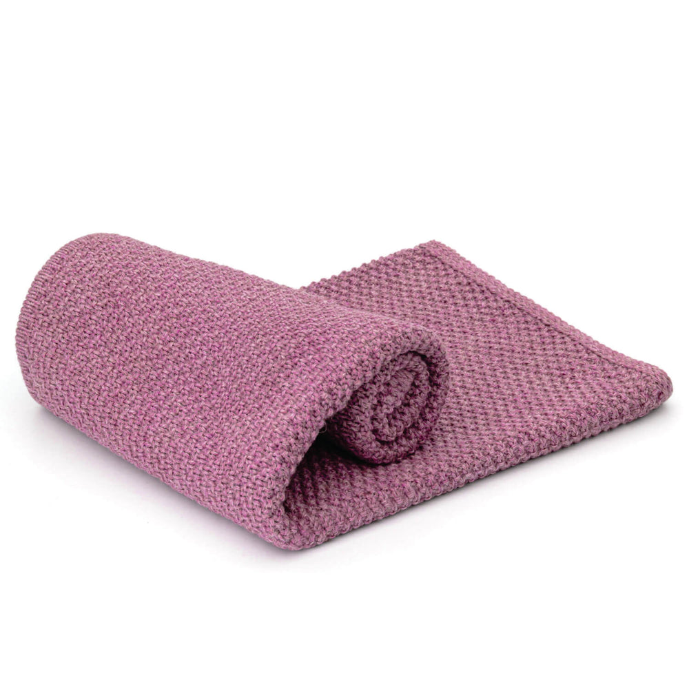 alpacare® couverture pour bébé 100% laine de bébé alpaga mélange de baies (HF197)