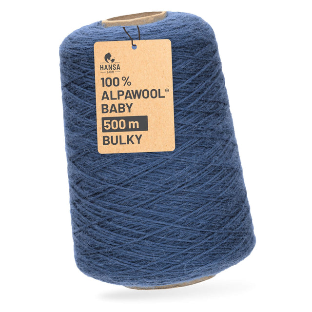 Alpawool® Baby 50 Bulky CF245 - 500g alpaca wool Kone denim blue