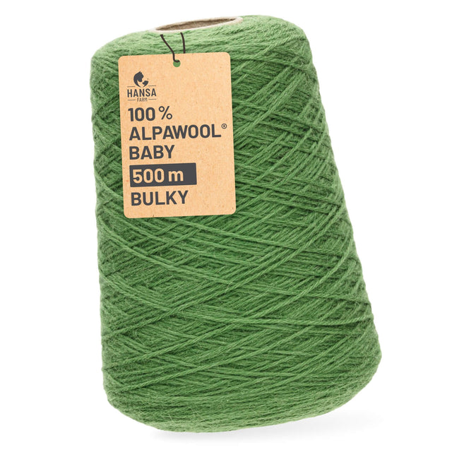 Alpawool® Baby 50 Bulky CF284 - 500g Alpaca Wool Cone Sage