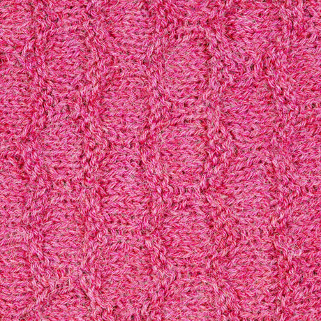 Alpawool® Baby 400 Lace HF191 - 4x50g laine d'alpaga mélange crème framboise