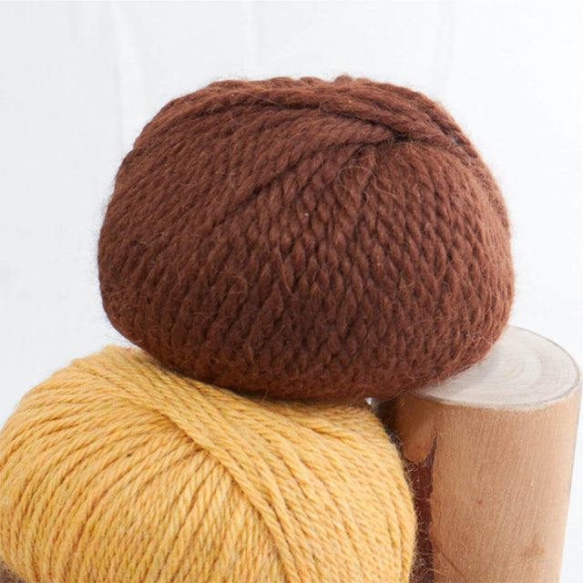 Alpawool® Baby 50 Bulky NFA08 - 6x50g Alpaca Wool Chocolate