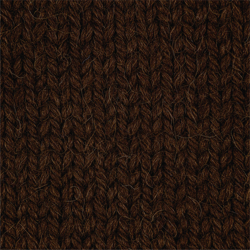 ALPAWOOL® Baby 50 Ensemble de tricot Bonnet Chocolat NFA08