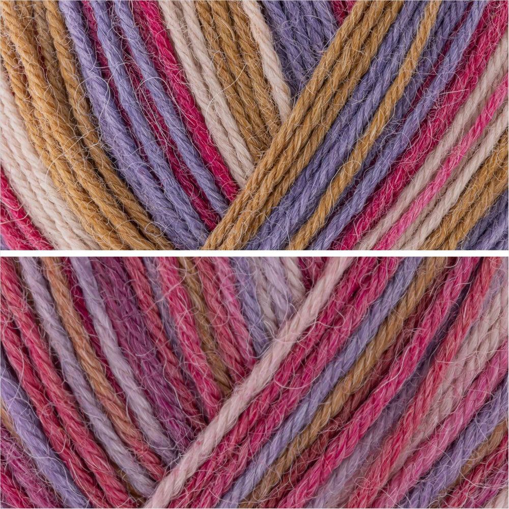 alpacare® Baby Socks washable Story Set - 2x112g alpaca wool Corn Shades