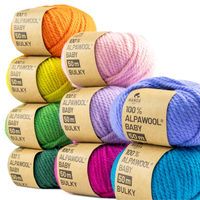 Alpawool® Baby 100 DK CF180 - 6x50g Alpakawolle Day Dreamer