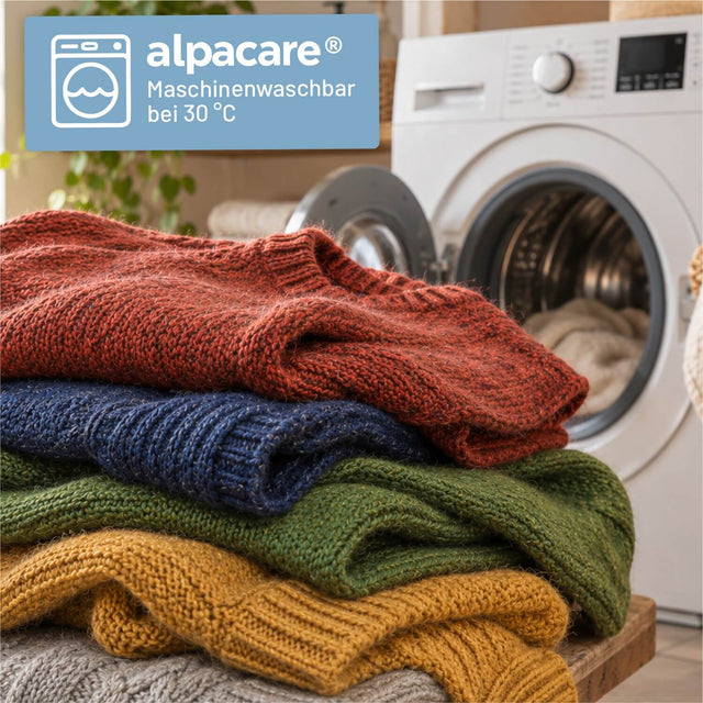alpacare® Baby 100 DK washable NFA14 - 6x50g alpaca wool anthracite