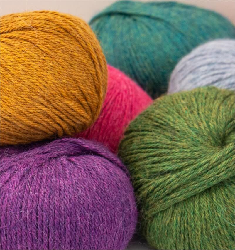Melange-Farben: Textur für Deine Strickprojekte