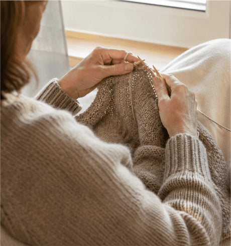 Stricken gegen Stress: Warum Handarbeit entspannt