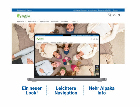 Besuche unseren neuen Online Shop